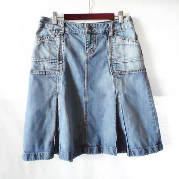 unusual denim skirts